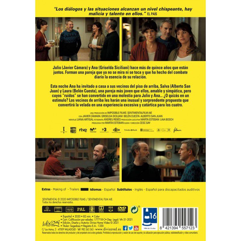 Sentimental - DVD [DVD] image number null