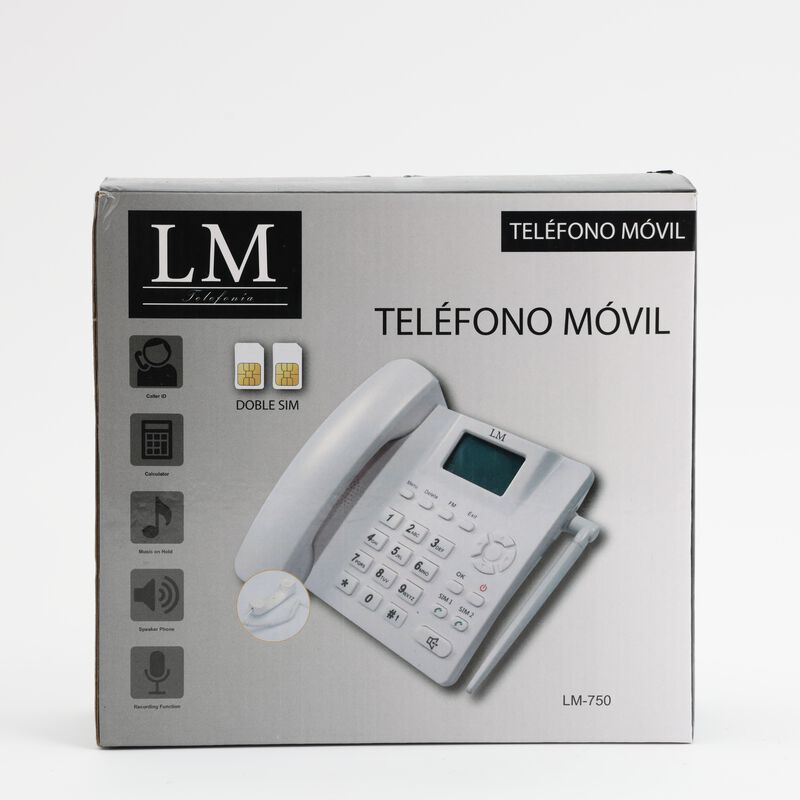 Teléfono inalámbrico con chip LM-750 image number null