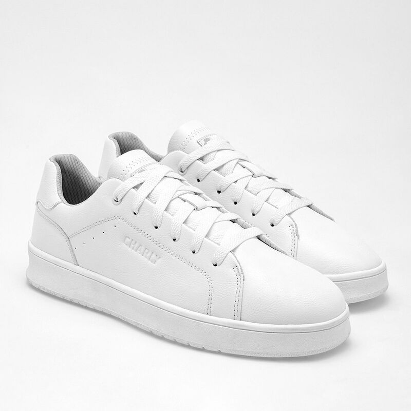 Charly Tenis urbano para hombre blanco, importa... image number null