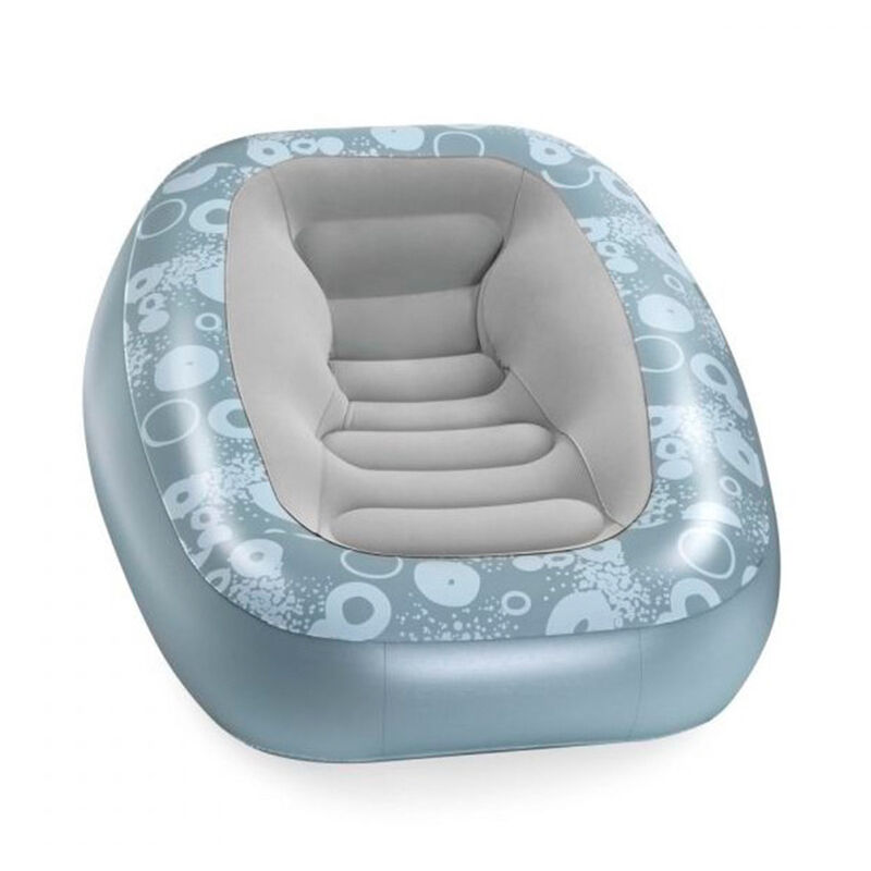 Sillón Inflable Individual 1 Modelo Color Plata... image number null