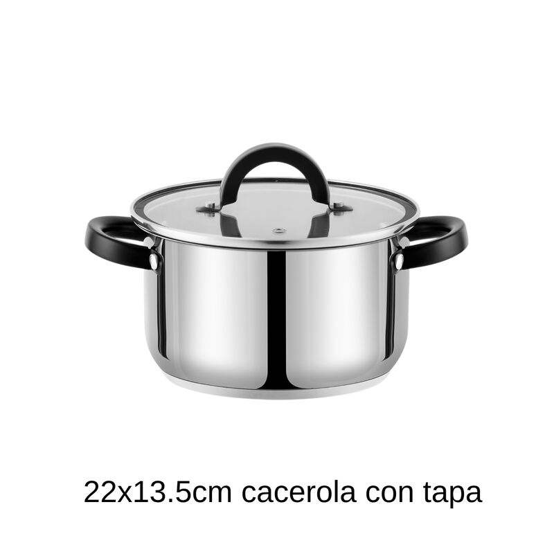 Juego De Bater&iacute;a De Cocina De Acero Inoxidable ... image number null