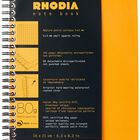 Cuaderno Espiral Rhodia 193428c A5+ Naranja Con 160 P&aacute;ginas