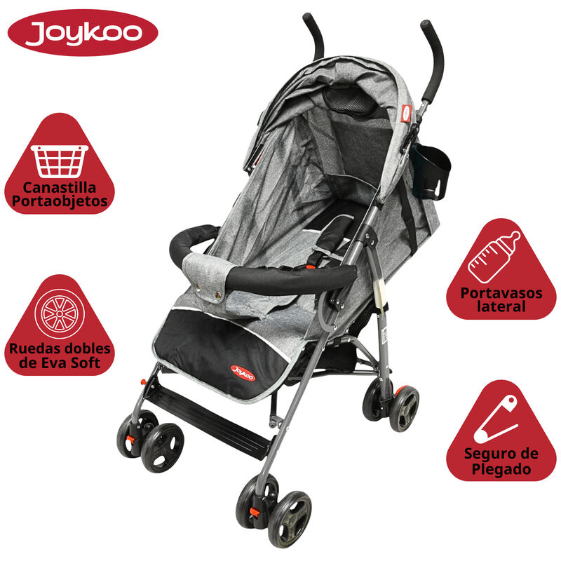 Carriola de Bast&oacute;n para Beb&eacute; Asiento Multiposic... image number null