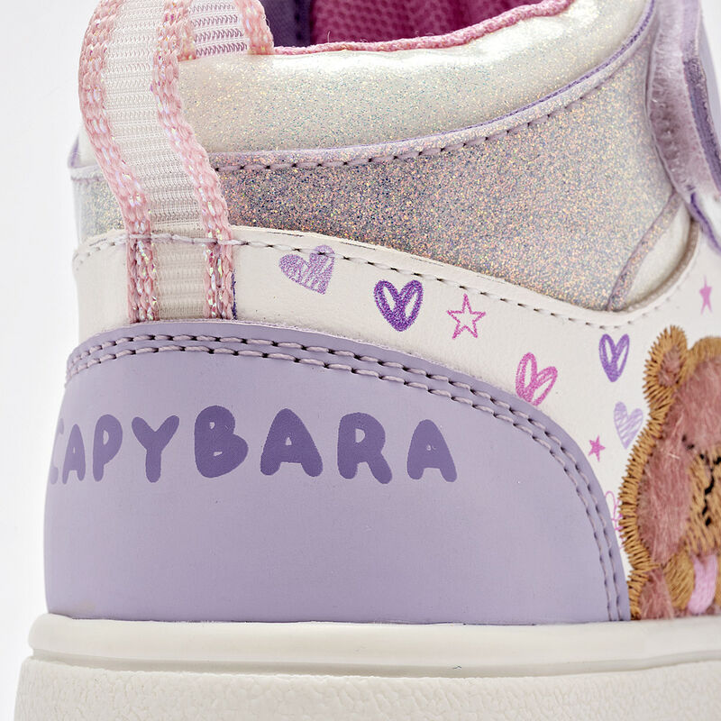 Vavito tenis para BEB&Eacute; blanco lila rosa cod 142... image number null