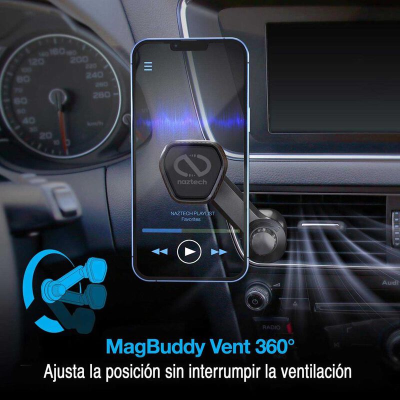 Soporte NAZTECH Magnetico Universal para ventil... image number null