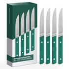 Juego De Cuchillos Para Carne Misen De 4 Piezas, Acero Acuto Verde