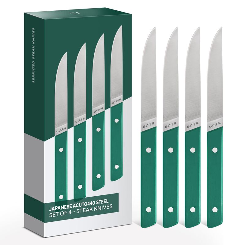 Juego De Cuchillos Para Carne Misen De 4 Piezas... image number null