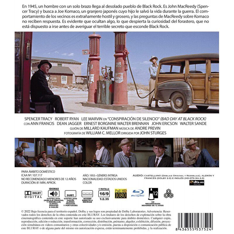Conspiraci&oacute;n De Silencio [blu-ray.] (1955) Bad ... image number null