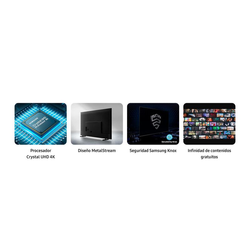 Pantalla 55 Samsung Crystal U8200F 4K Smart TV ... image number null
