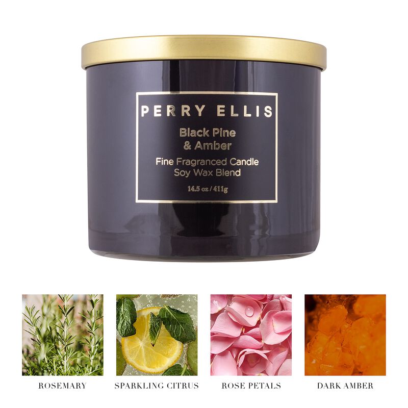 Vela Perfumada Perry Ellis Black Pine + Amber S... image number null