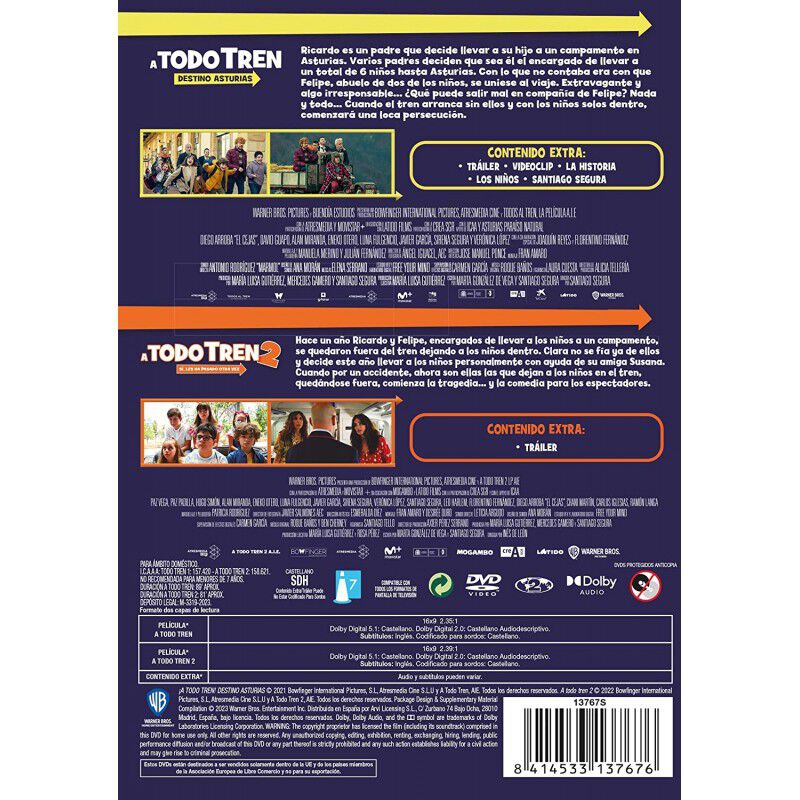 A Todo Tren Pack 1-2 (dvd) [dvd] image number null