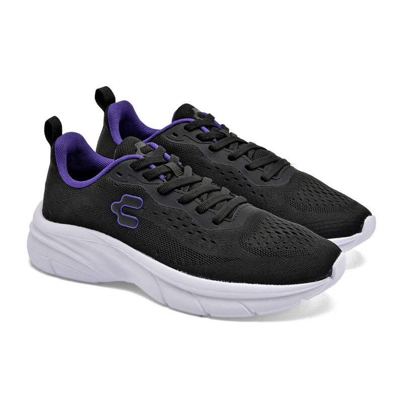 Charly Tenis Deportivo Negro Para Mujer 143549c... image number null