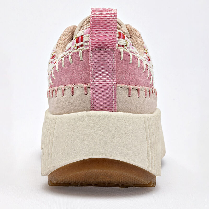 Been Class Tenis urbano para ni&ntilde;a. Rosa beige image number null