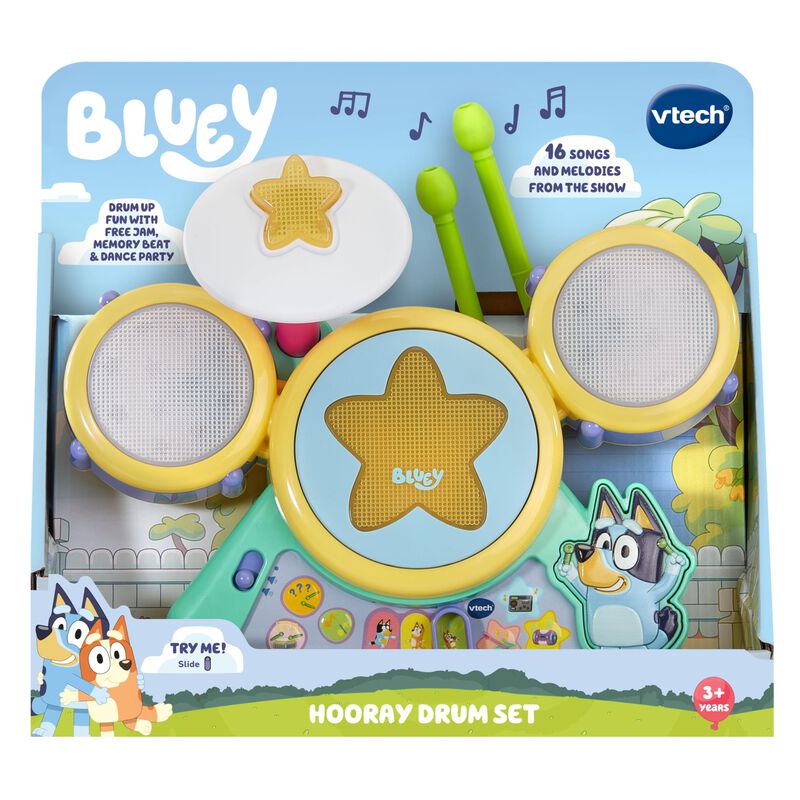 Bater&iacute;a Vtech Bluey Hooray Con Luz Y Sonido Dur... image number null