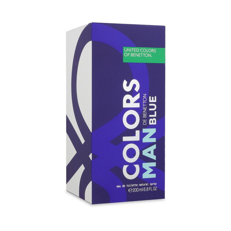 Benetton Colors Man Blue 200Ml Edt Spray image number null