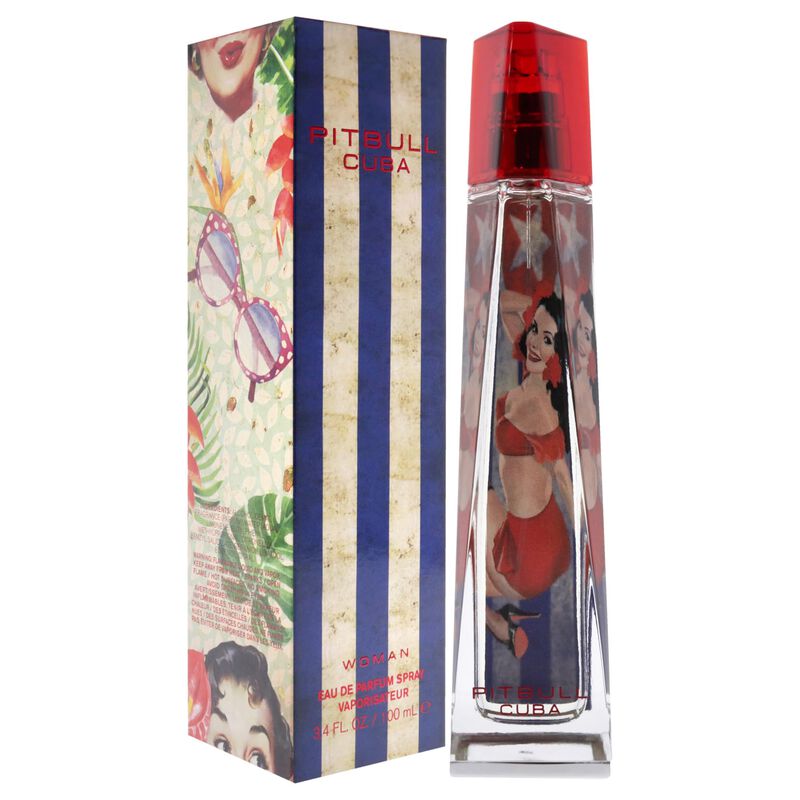 Perfume Pitbull Cuba Edp Spray 100 Ml Para Muje... image number null