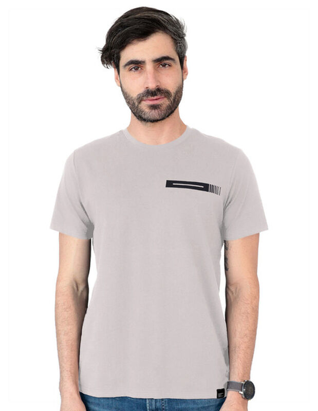 Playera Basica Hombre Cuello Redondo Caf&eacute; Claro... image number null