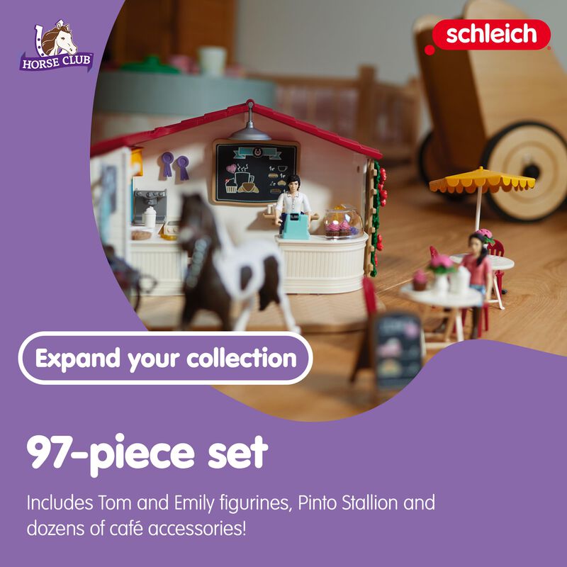 Set De Juego Schleich Horse Club Cafeter&iacute;a Del ... image number null