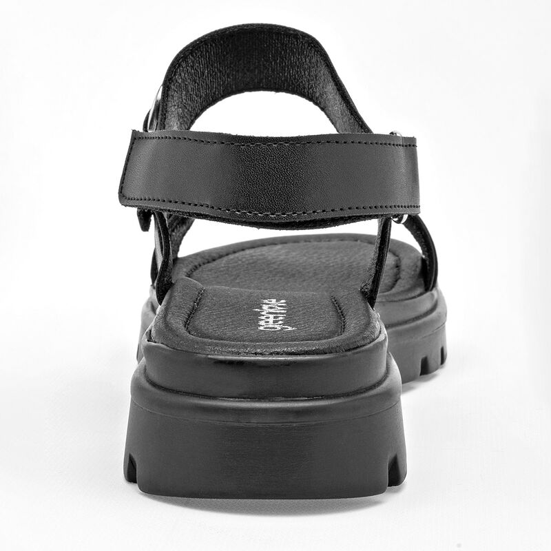 Green Love Sandalia para mujer negro image number null