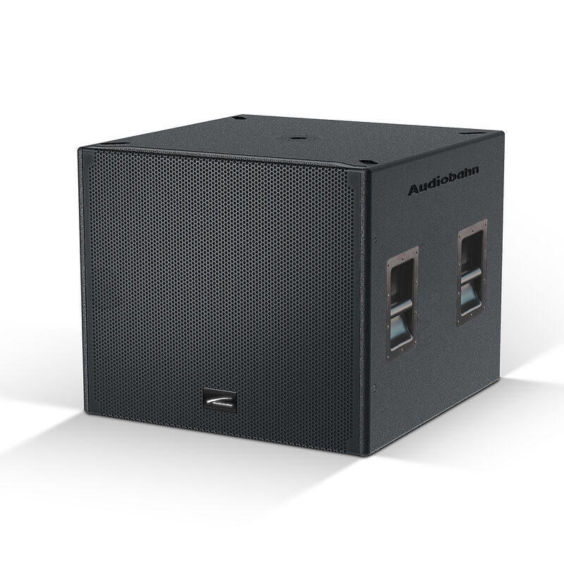 Subwoofer amplificado profesional de doble boci... image number null