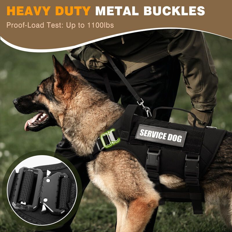 Chaleco Para Perros Winsee Tactical Working Mol... image number null
