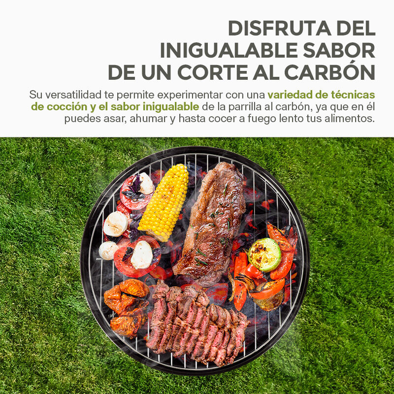 Asador de Carbón Parrilla Portatil Hikeo, 83344 image number null