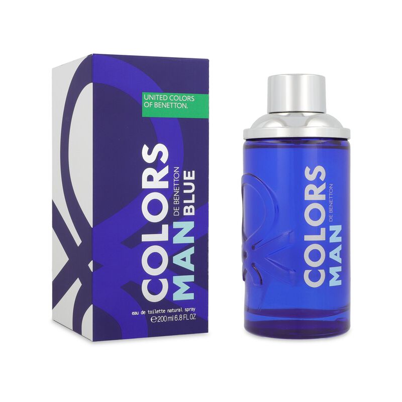 Benetton Colors Man Blue 200Ml Edt Spray image number null