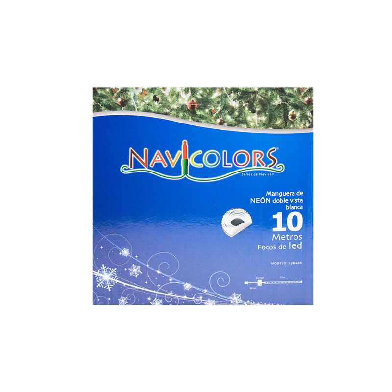 Serie tipo Manguera Luces Tira LED Blanca 10 me... image number null