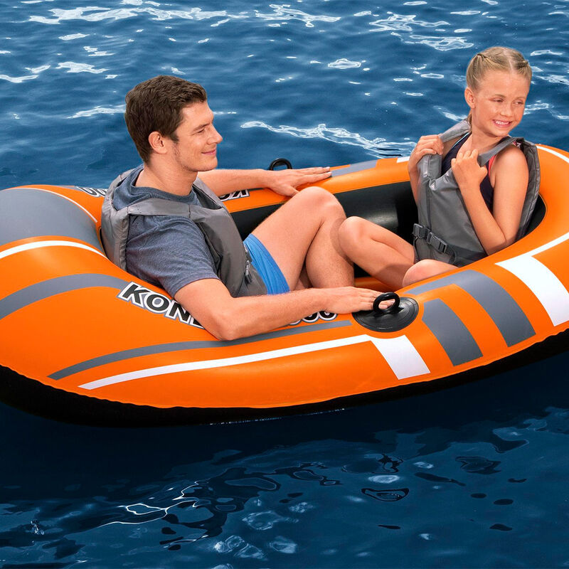 Balsa Inflable con Agarraderas Roja con Negro 1... image number null