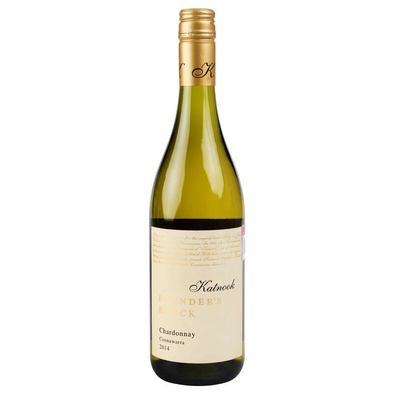 Vino Blanco Katnook Founders Block Chardonnay -... image number null