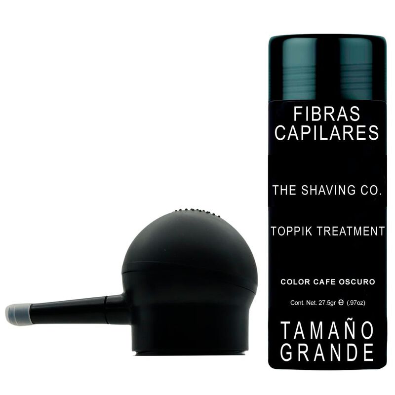 KIT CAFE OSCURO FIBRAS CAPILARES Y APLICADOR TH... image number null