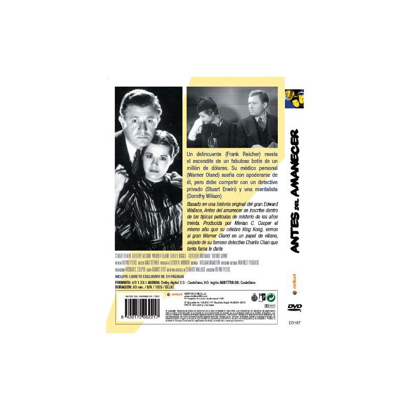Cine Negro Rko: Antes Del Amanecer (dvd) image number null