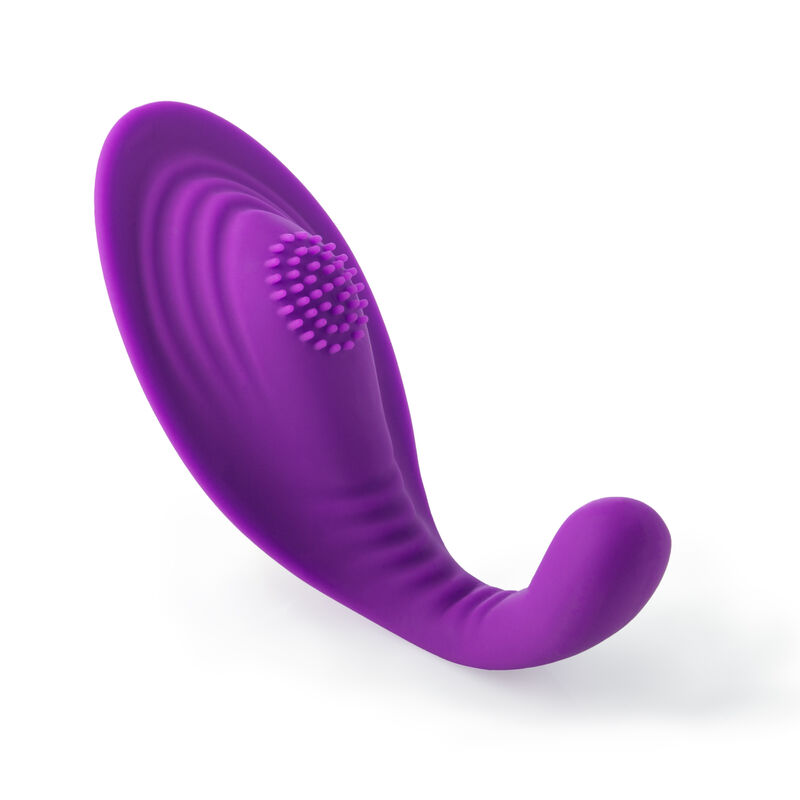 CONSOLADOR VIBRADOR DE SILICONA TEXTURIZADO MOR... image number null