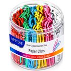 Clips De Papel Vinaco 5 cm, Paquete De 100, Colores Varios, Anti‑&oacute;xido