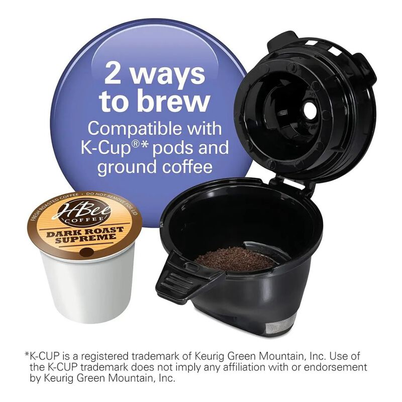 Cafetera Hamilton Beach Flex Brew 2 Modos De Pr... image number null
