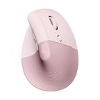 Rat&oacute;n Logitech Lift Vertical Ergon&oacute;mico Inal&aacute;mbrico Rose