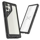 Funda GHOSTEK Atomic para Samsung S23 ULTRA Negra Aluminio Transp