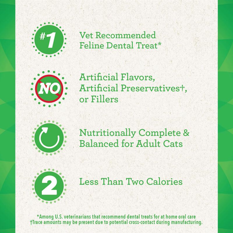 Cat Treats Greenies Feline Dental Care, Salm&oacute;n,... image number null