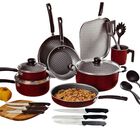 Bater&iacute;a de Cocina Tramontina 27899/480 21 Piezas Starflon Roja END5