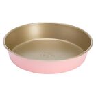 Molde Para Tartas Paris Hilton, Antiadherente, Acero Al Carbono, 23 Cm, Color Rosa