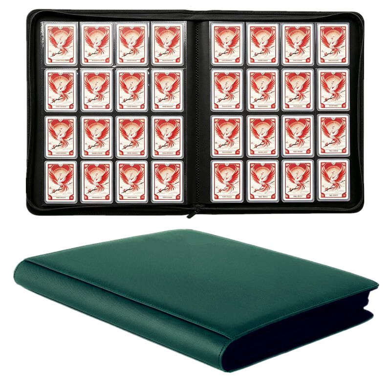 Carpeta Anixitech 640 Tarjetas Con Toploader De... image number null