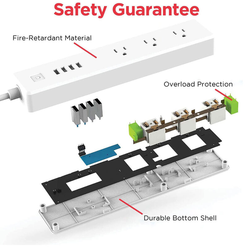 Regleta De Alimentaci&oacute;n Inteligente Con Puertos... image number null