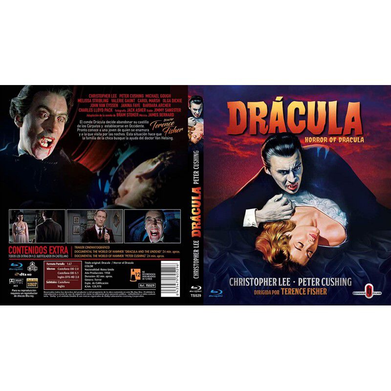 Dr&aacute;cula [blu-ray] (1958) Dracula image number null