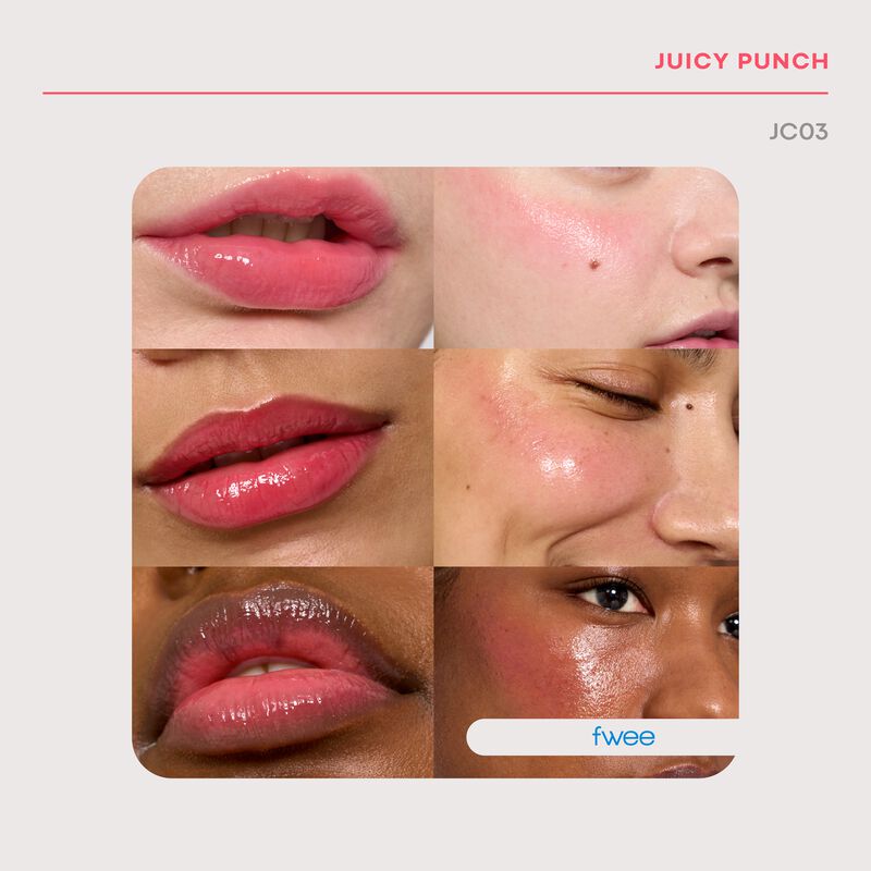 Fwee Lip & Cheek Glowy Jelly Pot Jc03 Juicy Pun... image number null