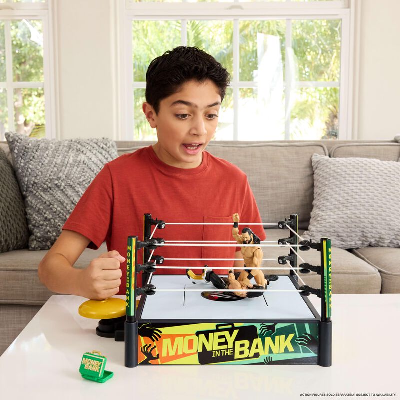 Anillo Playset Mattel Wwe Money In The Bank Con... image number null