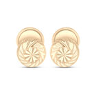 Broqueles De Bola En Oro Amarillo 14K (5 Mm)