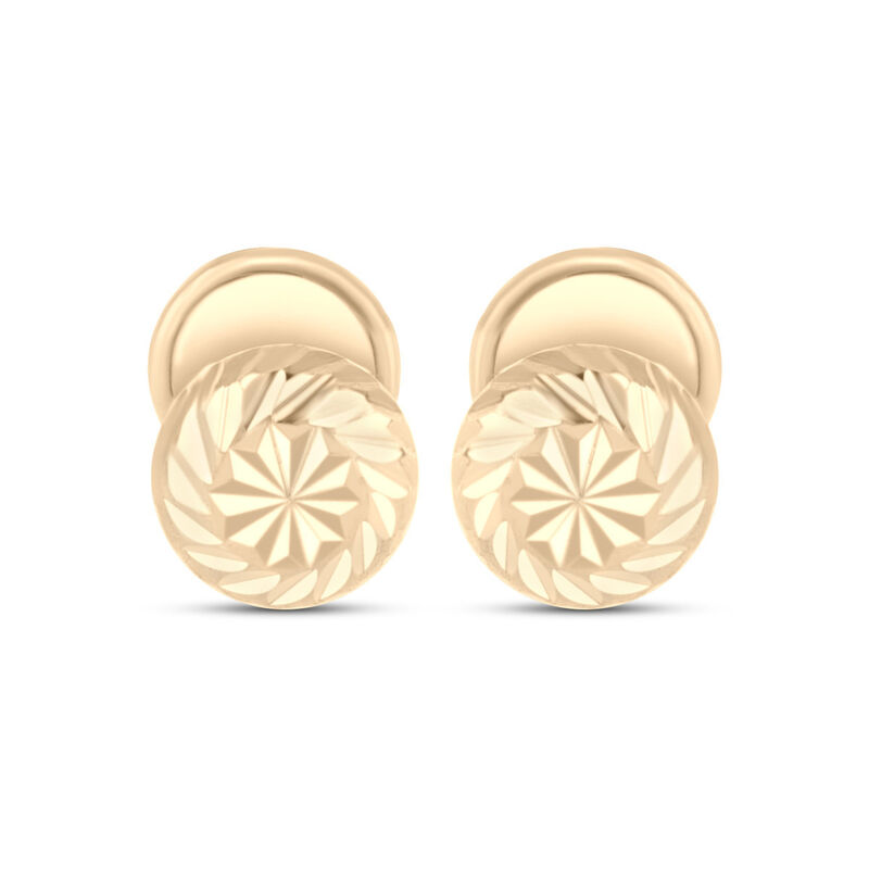 Broqueles De Bola En Oro Amarillo 14K (5 Mm) image number null