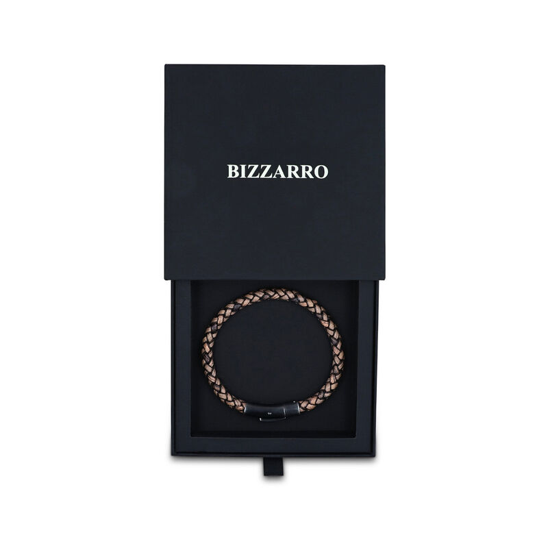 Pulsera De Acero En Color Negro Para Caballero image number null