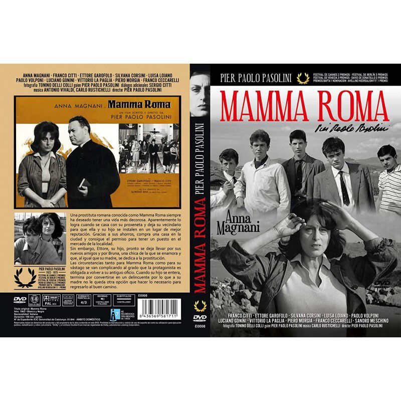 Mam&aacute; Roma [dvd] (1962) image number null