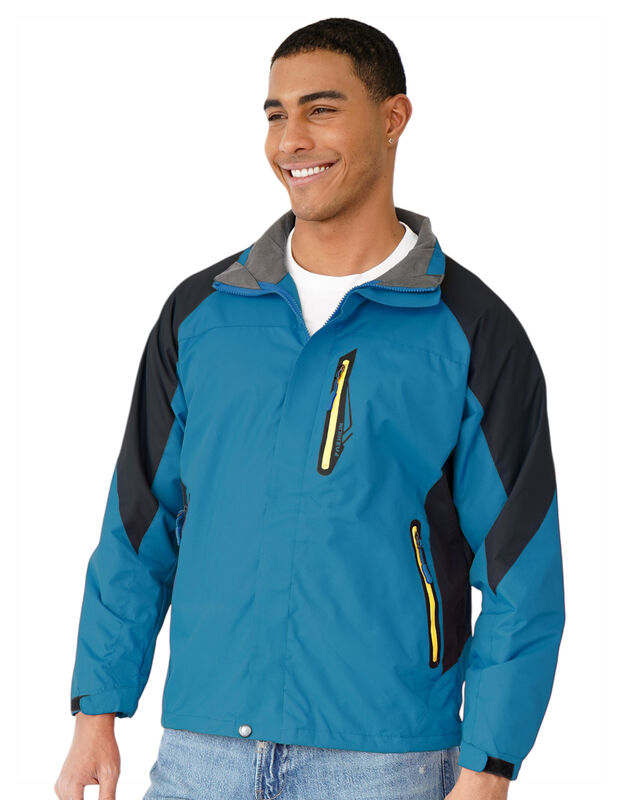 Chamarra Unisex Impermeable Gorro Desmontable D... image number null